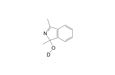 1-(Deuterohydroxy)-1,3-dimethyl-1H-isoindole