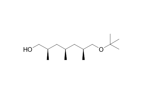 (2R,4S,6S)-7-(t-Butoxy)-2,4,6-trimethyl-1-heptanol