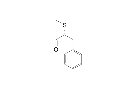 (R)-(+)-2-(Methylsulfanyl)-3-phenylpropanal