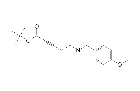 N-(4-Methoxybenzyl)-5-amino-1-pent-2-ynoic tert-butyl ester