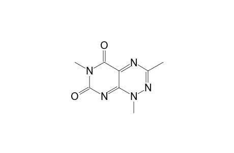 1,3,6-trimethylpyrimido[5,4-e][1,2,4]triazine-5,7(1H,6H)-dione