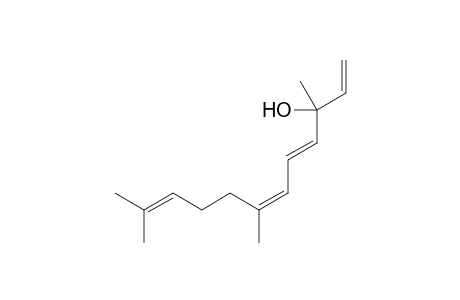 (4E,6Z)-3,7,11-Trimethyldodeca-1,4,6,10-tetraen-3-ol