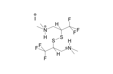 BIS[1-TRIFLUOROMETHYL-2-(N,N-DIMETHYLAMINO)ETHYL]DISULPHIDE,BIS(HYDROIODIDE) (ERYTHRO/THREO MIXTURE)