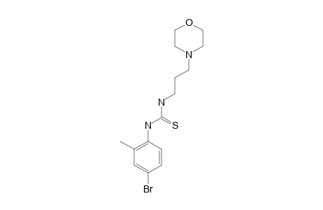 1-(4-bromo-o-tolyl)-3-(3-morpholinopropyl)-2-thiourea
