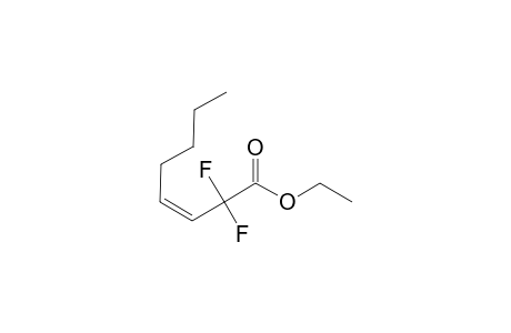 ETHYL-(Z)-2,2-DIFLUORO-3-OCTENOATE