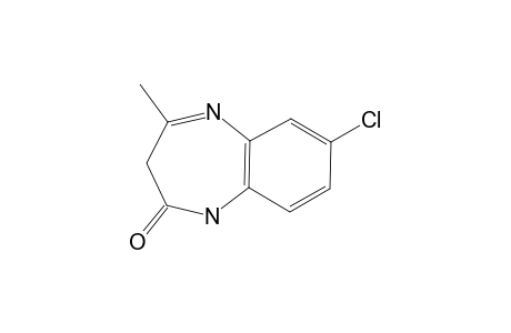 7-Chloro-1,3-dihydro-4-methyl-2H-benzodiazepin-2-one