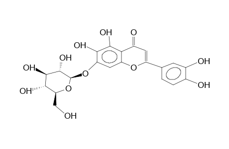6-HYDROXYLUTEOLIN-7-O-BETA-D-GLUCOPYRANOSIDE