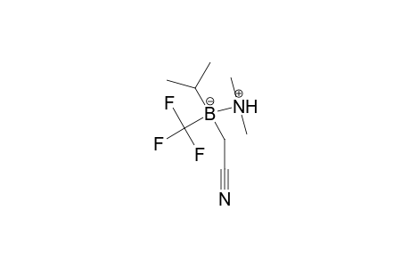 Acetonitrile, [(isopropyl)(dimethylamine(N-B))(trifluoromethyl)boryl]-