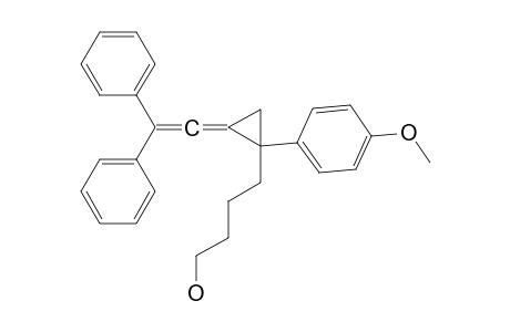 4-(2-(2,2-Diphenylvinylidene)-1-(4-methoxyphenyl)cyclopropyl)butan-1-ol