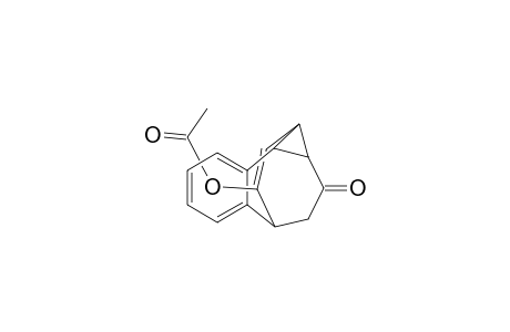 1,4-Ethenobenzo[a]cyclopropa[c]cyclohepten-2(1aH)-one, 10-(acetyloxy)-1,3,4,8b-tetrahydro-