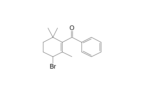 (3-Bromo-2,6,6-trimethyl-cyclohex-1-enyl)-phenyl-methanone