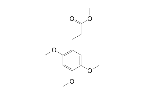 1-(3'-Methoxypropanoyl)-2,4,5-trimethoxy-benzene