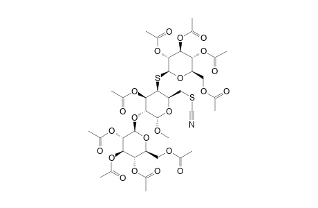 #14;METHYL-O-(2,3,4,6-TETRA-O-ACETYL-BETA-D-GALACTOPYRANOSYL)-(1->2)-[S-(2,3,4,6-TETRA-O-ACETYL-BETA-D-GALACTOPYRANOSYL)-(1->4)]-3-O-ACETYL-4,6-DIDEOX