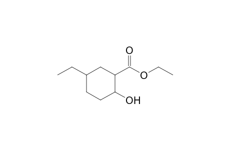 (anti,syn)-2-Hydroxy-5-ethylcyclohexanecarboxylic acid ethyl ester