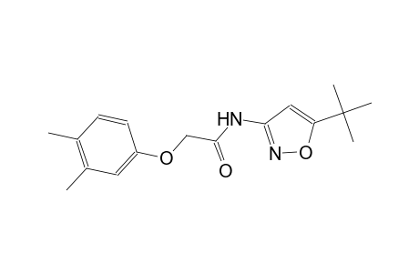 N-(5-tert-butyl-3-isoxazolyl)-2-(3,4-dimethylphenoxy)acetamide