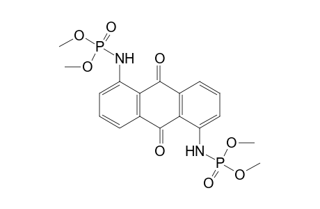 N,N'-1,5-anthraquinonylenediphosphoramidic acid, tetramethyl ester