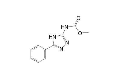 5-phenyl-4H-1,2,4-triazole-3-carbamic acid, methyl ester