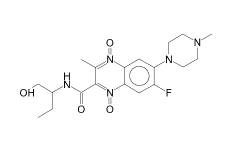 7-Fluoranyl-3-methyl-6-(4-methylpiperazin-1-yl)-4-oxidanidyl-N-(1-oxidanylbutan-2-yl)-1-oxidanylidene-quinoxalin-1-ium-2-carboxamide