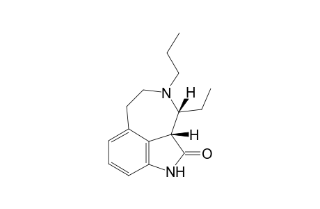 3-Ethyl-2-oxo-4-propyl-2,2a,3,4,5,6-hexahydro-1H-azepino[3,4,5-cd]indole