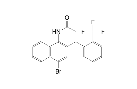 benzo[h]quinolin-2(1H)-one, 6-bromo-3,4-dihydro-4-[2-(trifluoromethyl)phenyl]-
