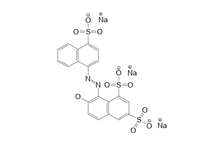 C.I. Acid Red 18, trisodium salt