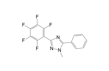 1-Methyl-3-(perfluorophenyl)-5-phenyl-1,2,4-triazole