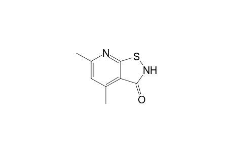 2H-4,6-dimethylpyrido(3,2-d)isothiazolin-3-one