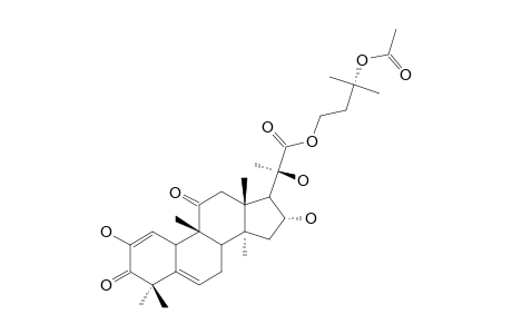 3-ACETYLOXY-3-METHYLBUTYLESTER-OF-(23,27)-PENTA-NORCUCURBITACIN-I-22-OIC-ACID