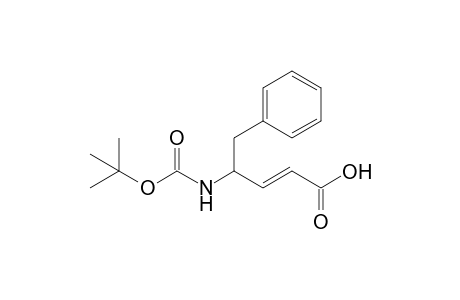 (2E)-4-[(tert-Butoxycarbonyl)amino]-5-phenyl-2-pentenoic acid