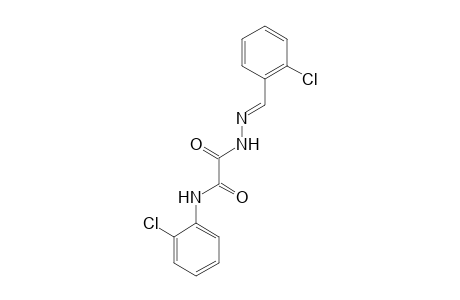 2-[(2E)-2-(2-Chlorobenzylidene)hydrazino]-N-(2-chlorophenyl)-2-oxoacetamide