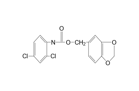 2,4-dichlorocarbanilic acid, piperonyl ester