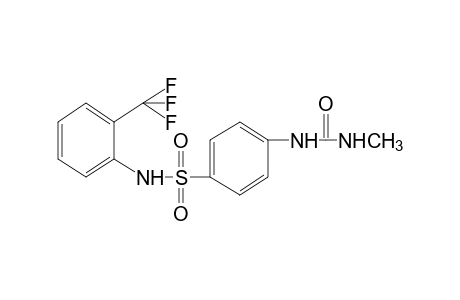 1-METHYL-3-{p-[(alpha,alpha,alpha-TRIFLUORO-o-TOLYL)SULFAMOYL]PHENYL}UREA