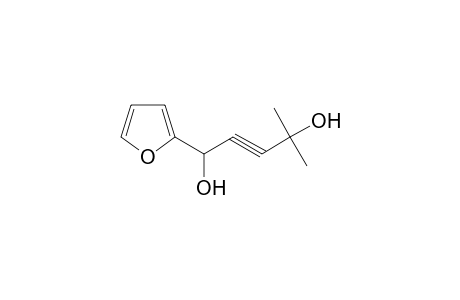 1-(furan-2-yl)-4-methylpent-2-yne-1,4-diol