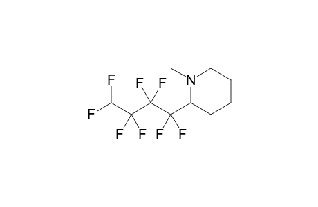 1-Methyl-2-(1',1',2',2',3',3',4',4'-octafluorobutyl)piperidine