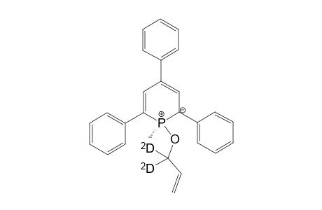 (RP)-1-(1,1-dideuterioallyloxy)-1-methyl-2,4,6-triphenyl-lambda5-phosphorine