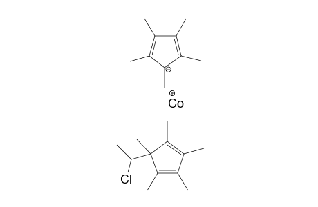 [exo-5-(1-Chloroethyl)-1,2,3,4,endo-5-pentamethylcyclopentadiene](pentamethylcyclopentadienyl)cobalt