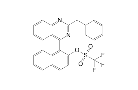 1-(2-Phenylmethylquinazolin-4-yl)-2-naphthyl(trifluoromethyl)sulfonate