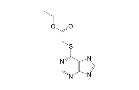 [(6-purinyl)thio]acetic acid, ethyl ester