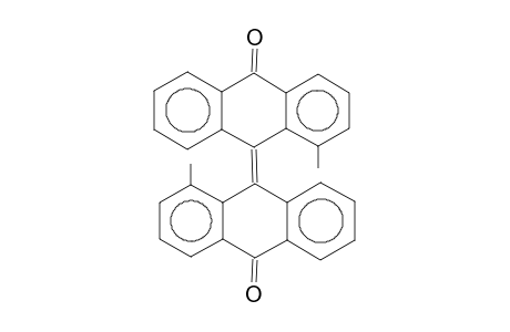 1,1'-DIMETHYL[DELTA^9^,^9^'^(^1^0^H^,^1^0^'^H^)-BIANTHRACENE]-10,10'-DIONE