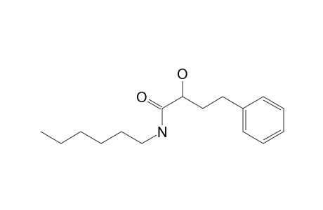 N-Hexyl-2-hydroxy-4-phenylbutanamide