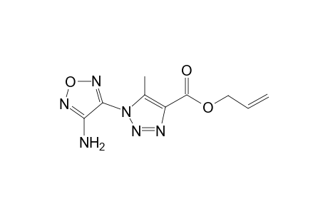 1-(4-Amino-furazan-3-yl)-5-methyl-1H-[1,2,3]triazole-4-carboxylic acid allyl ester