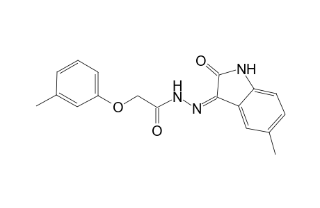 m-Tolyloxy-acetic acid (5-methyl-2-oxo-1,2-dihydro-indol-3-ylidene)-hydrazide