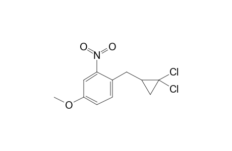 Benzene, 1-[(2,2-dichlorocyclopropyl)methyl]-4-methoxy-2-nitro-