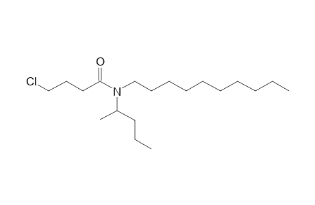 Butyramide, 4-chloro-N-(2-pentyl)-N-decyl-