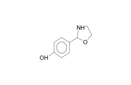 2-(4-hydroxyphenyl)oxazolidine