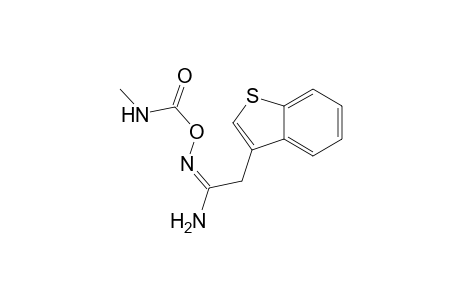 O-(methylcarbamoyl)benzo[b]thiophene-3-acetamidoxime