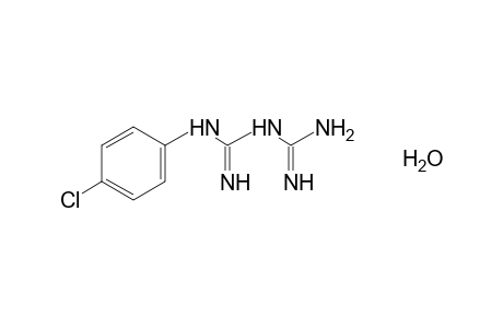 1-(p-chlorophenyl)biguanide, hydrate