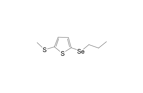 Thiophene, 2-(methylthio)-5-(propylselenyl)-