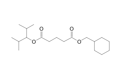 Glutaric acid, cyclohexylmethyl 2,4-dimethylpent-3-yl ester