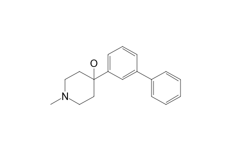 1-Methyl-4-(3-phenylphenyl)-4-piperidinol